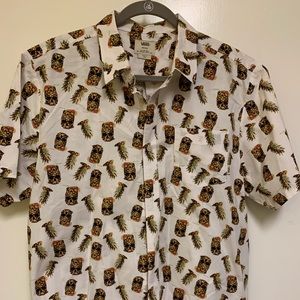 vans pineapple button up